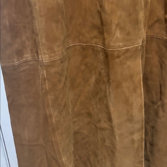 REFORMATION x VEDA Lexington suede leather maxi trench coat - Picture 13 of 14